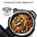 Miniatyrbilde 4 av 5: 6l Trykkoker Inner Pot Ristrykkoker Liner Rustfritt Stål Inner Pot Trykkoker L
