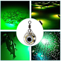 Miniatyrbilde 5 av 5: Fiske lys øyeform lysende LED mini vanntett nattfiske lampe for fiskeentusiaster, 2 stk (hvit)