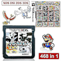 Miniatyrbillede 4 af 4: 520 i 1 spil multipatron til Ds Nds Ndsl Ndsi 3ds Xl