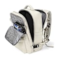 Miniatyrbillede 3 af 5: Rejsetaske til kvinder, vandtæt, casual daypack, skoletaske, der passer til 14 tommer bærbar computer med USB-opladning