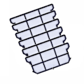 Miniatyrbillede 1 af 5: Til Ilife V7 V7s V7s Pro Robotstøvsuger Dele Kits Hepa-filtre - Snngv