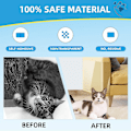 Miniatyrbild 5 av 5: Katt Anti Scratch Tape - 6 Pack Katt Scratch Möbelskydd, Transparent Träning Självhäftande Tejp för Matta, Soffa, Soffa, Dörr