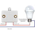 Miniatyrbild 4 av 5: 6 st Dörr LED-strömbrytare för garderobsbelysning, normalt stängda skåpströmbrytare, för garderob P-YUHAO