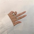 Miniatyrbillede 5 af 5: Silvery Stacker Ring 3-delt sæt