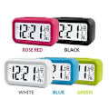 Miniatyrbild 5 av 5: Alarm Snooze Elektronisk Smart Klocka Nattljus Termometer Digital Led Display（Vit）