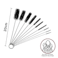 Miniatyrbild 2 av 5: 1 st - Halm, Nylon Slangrör, 10-pack Halm Borstar för Halm, Flaskor, Tangentbord, Smycken, Rör