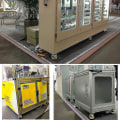 Miniatyrbilde 4 av 5: 4 stk møbelhjul, svinghjul, 60f justerbare nivelleringshjul, nylon aluminiumlegering, 250 kg lastekapasitet per hjul