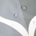 Miniatyrbild 2 av 4: Duschdraperi - grå 240x200cm - 12 duschdraperiringar