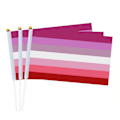 Miniatyrbild 1 av 5: Lgbtq regnbågsflaggor för hand, tydligt tryckta regnbågsflaggor för Lgbtq-parader och sammankomster（50 st C）