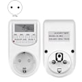 Miniatyrbillede 2 af 5: Eu Plug-in Programmerbar Timer Switch Stikkontakt 50hz Med Sommertid