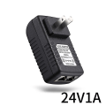 Miniatyrbilde 5 av 5: PoE-injektor strømforsyning for Ipc-kamera Dc24V 1A EU-plugg