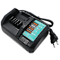 Miniatyrbillede 1 af 5: 14.4v-18v lader Dc18wa til Maktec Makita Dc18sg Dc1851 Bl1813g Bl1415g Bl1815g Bl1413g Uh522d Um1 -t