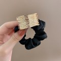 Miniatyrbilde 3 av 4: Tykkere hårlokke, håndlaget tykktarm, hårtau svart