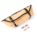 Miniatyrbild 1 av 5: R/C modellbil Dekoration Bagageväska DIY Modifiera Kit För 1:10 Scx10 4x4wd Leksaker（Gul）