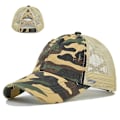 Miniatyrbillede 1 af 5: Stretch Cross Ponytail Hat Ripped Ponytail Hat Washed Cross Ponytail Mesh Hat Dame Fletning Hat