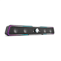 Miniatyrbillede 4 af 4: RGB-belyst Mini Soundbar med Bærbar Desktop Subwoofer, Bluetooth Højttaler til Forbedret Bas