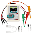 Miniatyrbillede 1 af 5: Tc-t7-h Transistor Tester Diode Transistor Kondensator Mos/pnp/npn Lcr Mosfet Tft Lcd Skærm Tester M
