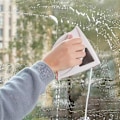 Miniatyrbillede 2 af 3: Dobbeltsidet magnetisk vinduesvisker til glas, kompatibel med dobbeltruder med tykkelse