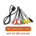 Miniatyrbillede 2 af 5: Bilradio Stereo Rca Output Kabel Wire Aux-in Adapter Subwoofer/forstærker 3,5 mm Hun 20pins Harne