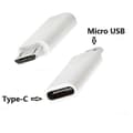 Miniatyrbilde 2 av 3: 5 stk. USB-C Type-C til Micro USB B 3.0 datakabeladapterkonverter