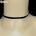 Miniatyrbilde 1 av 5: Kvinner Dame Svart Fløyel Choker Gotisk Halskjede Enkelt Retro Smykker Julegave