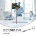 Miniatyrbillede 4 af 5: Billedrammeholder Stativ Billedholder Note Besked Klips Fotoholder Skrivebord Billedtrådsklips