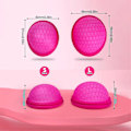 Miniatyrbild 2 av 5: Återanvändbar Menstruationsdisk, Kvinnors Menstruationskopp, Mjuk Menstruationsdisk För Kvinnor Designad Med Flexibel, Silikon Menstruationskopp (L, Lila)