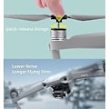 Miniatyrbild 4 av 4: (4 par apelsin) Dji Mavic Air 2/mavic Air 2s Uav Prop Lågbruspropeller Snabbfrigöringspropeller Tillbehör Blad Färgad Uav Propellerblad