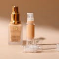 Miniatyrbild 3 av 5: Flytande foundation reseflaska 5 ml 10 ml 15 ml Mini kosmetisk foundation provförpackningsverktyg Luftfri pumpflaska Bärbar (lång pump 5 mlx1)