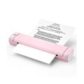 Miniatyrbillede 4 af 5: M08f Bærbar Trådløs Bluetooth-printere Understøtter 8,5 X 11 Tommer Brev, Blækfri Termisk Kompakt Printer Til Telefon Bærbar Computer-b
