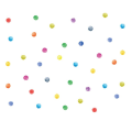 Miniatyrbillede 5 af 5: Dots vægklistermærker Posh Polka Dots vægklistermærke til pigers soveværelse legerum