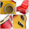 Miniatyrbild 3 av 3: 1 st 23 tums folk akustisk gitarr musikinstrument liten gitarr för nybörjare