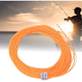 Miniatyrbild 4 av 5: Flugfiskespö Line,fiskespö Line, Nylon Float Med Svetsad Loop Motvikt Fiskeutrustning Tillbehör, Dubbel Färg 2 Svetsade Loopar Flugfiskespö Line Spole（orange）