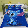 Miniatyrbild 1 av 2: 3D Digitaltryck Kit Cartoon Stitch Sängkläder Tredelad Set SDZ2 180*200cm -ZHENV（180*200cm）