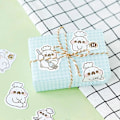 Miniatyrbild 3 av 5: Små Box Scrapbook Dekaler 2 Ask/90 Stk, DIY Deko Tätningsdekaler för Album, Vattenflaskor, Presentask, Anteckningsbok, Kalendrar och Dagbok Söt Leopard