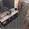 Miniatyrbilde 4 av 5: 10 stk Vanntette fliser Mosaikk klistremerke Kjøkken Bad Toalett Lim Moderne Enkelhet Mugg-sikker Fuktighetsbestandig PVC Tapet 10*10cm grå brun