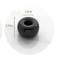 Miniatyrbild 2 av 4: Mini Keramisk Tandborsthållare För Par, Handgjord Badrums Tandborsthållare, Elektrisk Tandborsthuvud Och Skrivbords Penna Hållare 2-delad Set