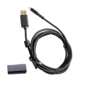 Pikkukuva 5 / 5: Punottu USB-hiirikaapeli Musta latauskaapeli Hiiriadapteri Logitech G502:lle