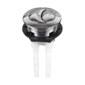 Pikkukuva 3 / 5: Universaali WC-painikkeen yksittäinen/kaksinkertainen painikehuuhteluventtiilin vaihto sopii 38 mm:iin