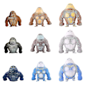 Miniatyrbild 4 av 5: Simulerad gorilla apa stretchig squish antistress squeeze elastisk apa leksak