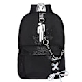 Pikkukuva 4 / 4: Billie Eilish Peripheral School Bag Casual Canvas Backpack Style A