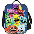 Miniatyrbild 5 av 7: Game Time Chapter 3 Smiling Critters Skolväska Tredelad Set Student Ryggsäck（Stil 1）