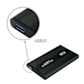 Miniatyrbild 2 av 4: 2,5 IDE till USB HDD hårddiskdriv Caddy hölje (silver)