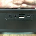 Miniatyrbillede 3 af 4: RGB Marquee Mini Soundbar Desktop Lang Bar Bærbar Subwoofer Høj Effekt Bluetooth Højttaler