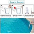 Miniatyrbild 2 av 5: 7 i 1 Akvarium Ph Test Kit ~ 50 Testremsor ~ Tropisk Fisk Tank Vatten Testare（100PCS）