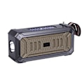 Miniatyrbild 1 av 5: Solardriven Bluetooth-högtalare Bärbar utomhushögtalare med Bluetooth med multifunktionell utomhusficklampa Stereoljud med bas Hem Trådlös högtalare