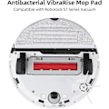 Miniatyrbilde 2 av 5: 2 stk. Sølvion Moppklutpute for Roborock S7 Maxv / S7 Maxv Plus / S7 Maxv Ultra / S7 Pro Ultra / S7 / S7+ Serie Robot Vacuum Microfiber Vibrarise