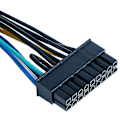 Miniatyrbillede 5 af 5: 24-bens til 18-bens ATX PSU-strømadapterkabel til HP Z220 Z230 Z420 Z620 arbejdsstation 13 tommer (33 cm)