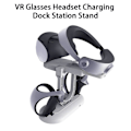 Miniatyrbild 3 av 5: VR-glasögonladdningsstativ med indikator Användarvänlig Stabil utgång Pålitlig Multifunktionell Snabbladdning ABS VR-glasögon Headset Controller C - Snngv