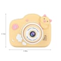 Miniatyrbild 3 av 5: Kamera för tonåringar Barnens digitalkamera High Definition Mini-kamera Kan ta bilder Video Dubbla främre och bakre kameror Födelsedagspresent E